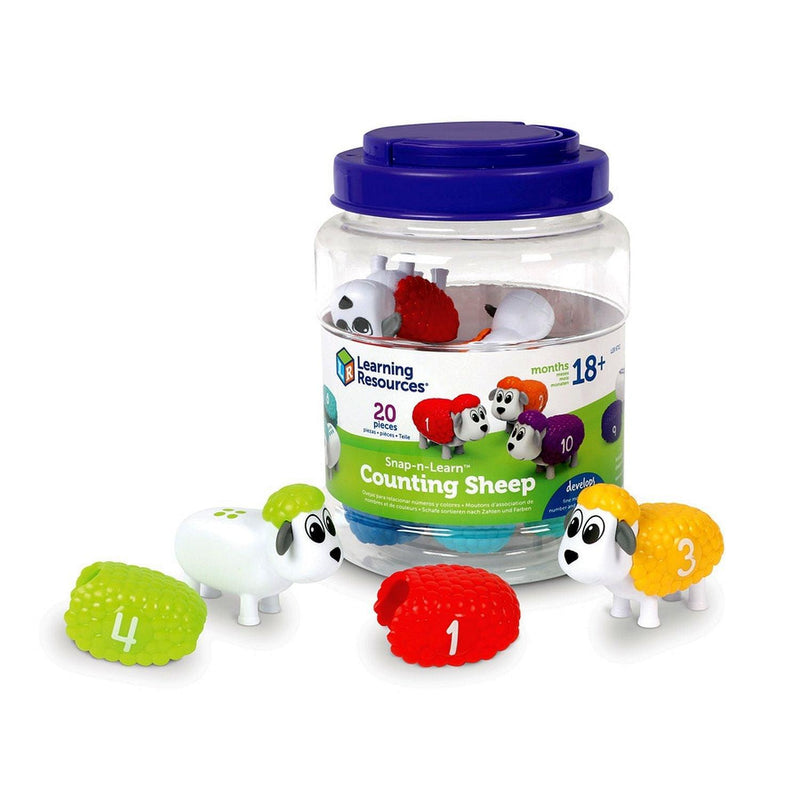 Learning Resources - Snap - N - Learn Counting Sheep - Limolin 