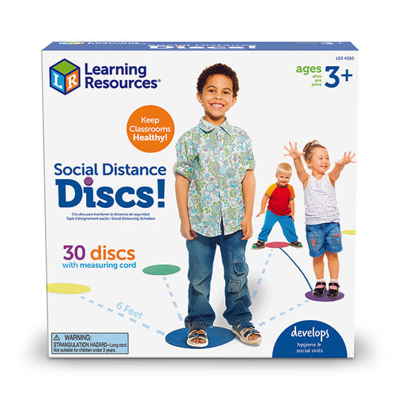 Learning Resources - Social Distance Discs - Limolin 