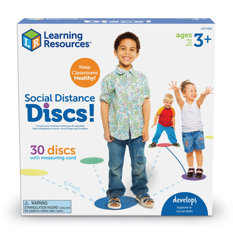 Learning Resources - Social Distance Discs - Limolin 