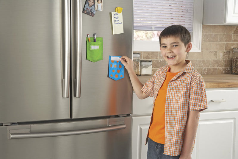 Learning Resources - Solids & Patterns Magnetic Mini Pockets - Limolin 