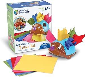 Learning Resources - Spike The Fine Motor Hedgehog Tissue Time - Limolin 