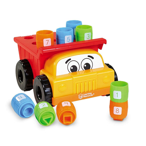 Learning Resources - Tony The Peg Stacker Dump Truck - Limolin 