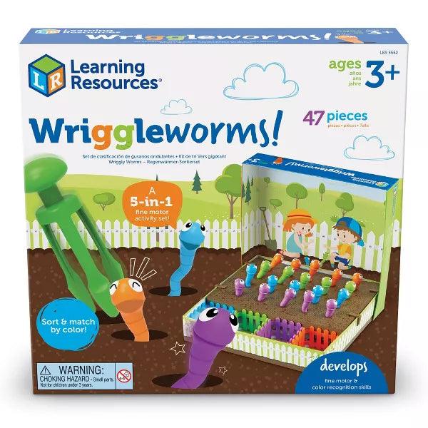 Learning Resources - Wriggleworms!Fine - Motor Activity Set - Limolin 