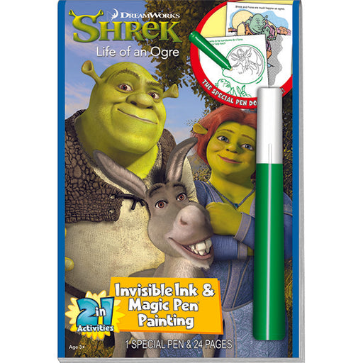Lee Publications - Shr796- FRENCH - Shrek Magic Ink Books - Limolin 