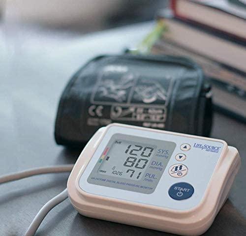 LifeSource - Multi-User Upper Arm Blood Pressure Monitor with Wide Range Cuff - UA - 767FAM) - Limolin 