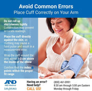 LifeSource - Multi-User Upper Arm Blood Pressure Monitor with Wide Range Cuff - UA - 767FAM) - Limolin 