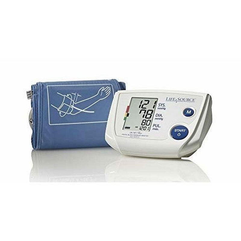 LifeSource - Upper Arm Blood Pressure Monitor with Large Cuff - 767P 1's - Limolin 