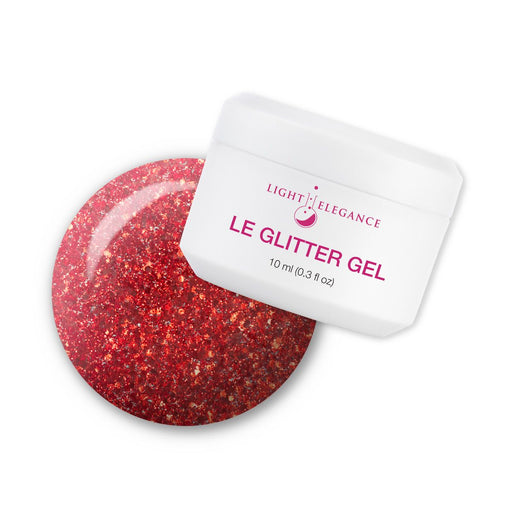 Light Elegance - Glitter Gel Little Red Sled 10 ml (Holiday) - Limolin 