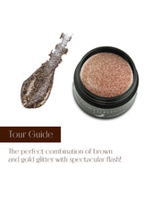 Light Elegance - Restful Rose UV/LED Glitter Gel - 17 ml (D&C) - Limolin 