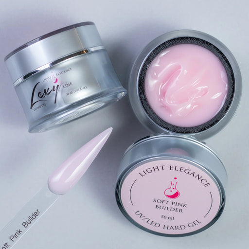 Light Elegance - SSoft Pink Builder Lexy Line Building Gel - UV/LED - 30 ml - Limolin 