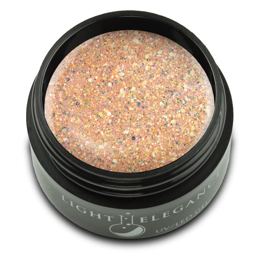 Light Elegance - Tangerine Dream UV/LED Glitter Gel - 17 ml (D&C) - Limolin 