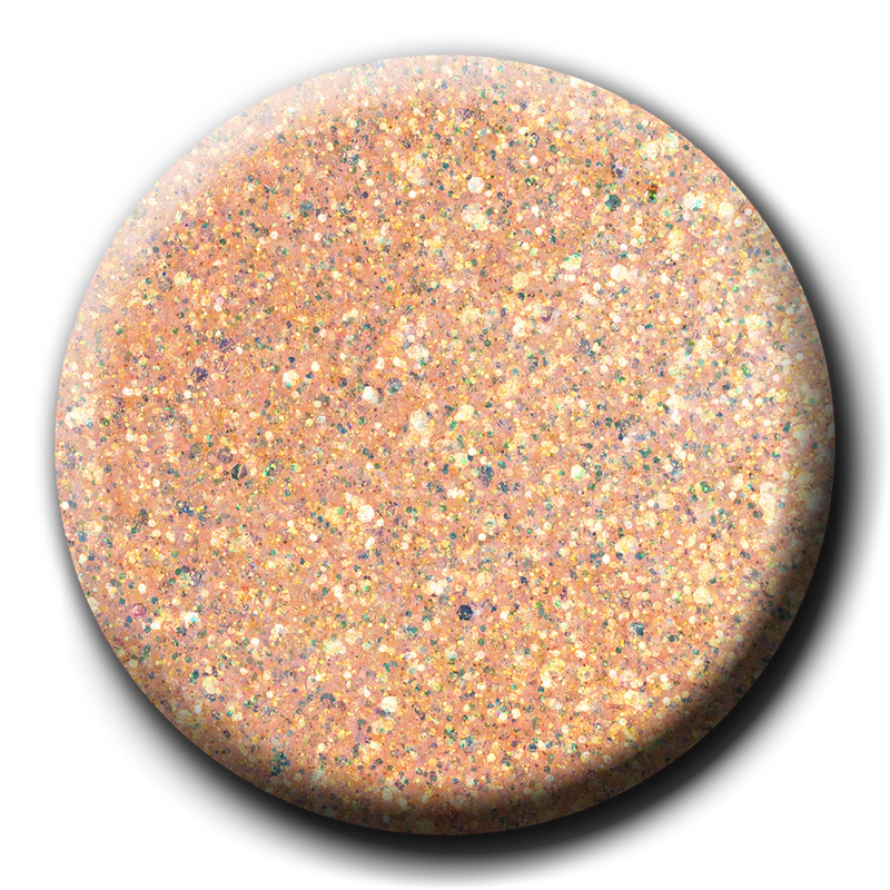Light Elegance - Tangerine Dream UV/LED Glitter Gel - 17 ml (D&C) - Limolin 