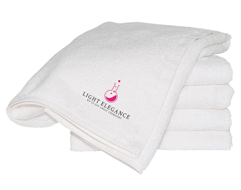 Light Elegance - White Towel 23X15 Inches - Limolin 