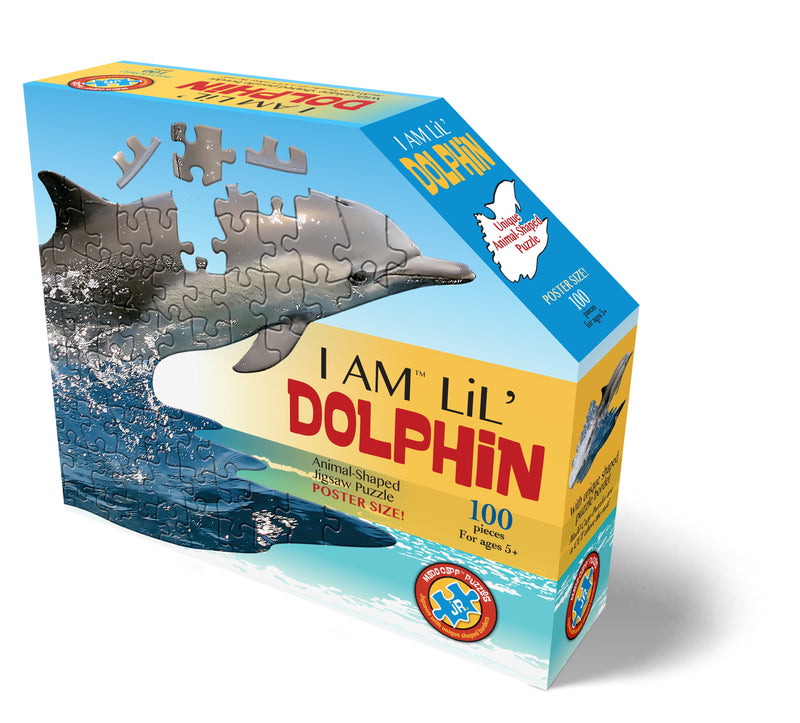Madd Capp Puzzles - 100 Piece Puzzle - I Am Lil' Dolphin - view 3