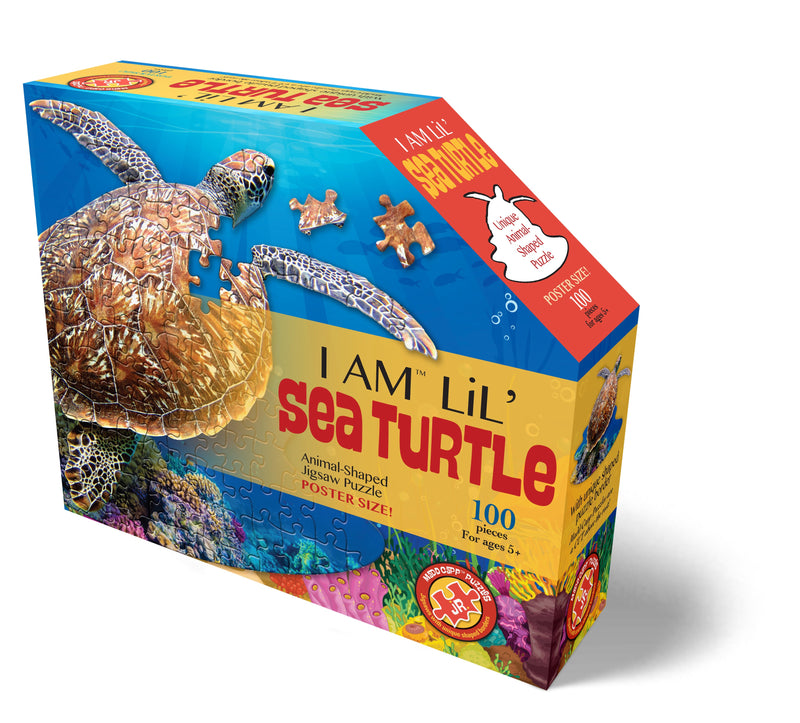 Madd Capp Puzzles - 100 Piece Puzzle - I Am Lil' Sea Turtle - view 4