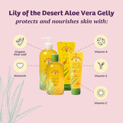 Lily Of The Desert - Lily 99% Aloe Vera Gelly 16oz - Limolin 