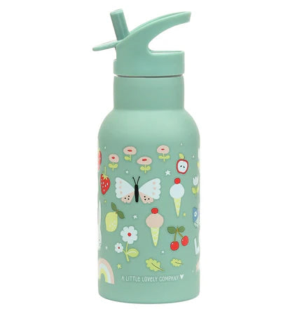 Little Lovely - Stainless Steel Drink Bottle (350 ml) - Limolin 