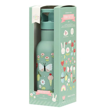 Little Lovely - Stainless Steel Drink Bottle (350 ml) - Limolin 