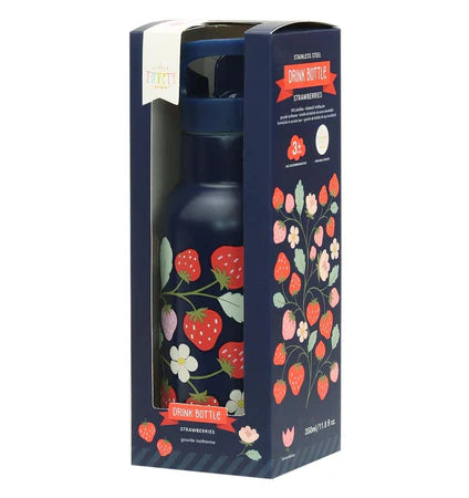 Little Lovely - Stainless Steel Drink Bottle (350 ml) - Limolin 
