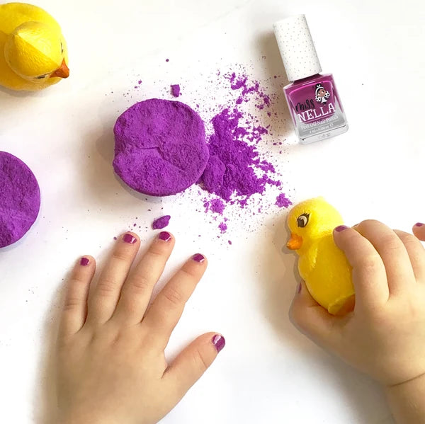 Miss Nella - Peel Off Nail Polish - Little Poppet - Purple