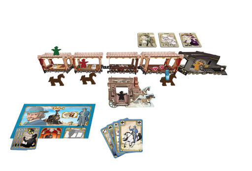 Ludonaute - Colt Express - Chevaux Et Diligence - Limolin 