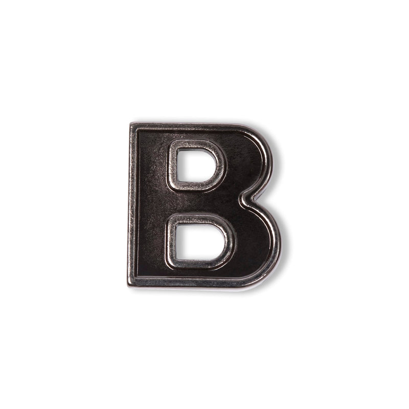 LUG - Gunmetal Letter Bag Charm