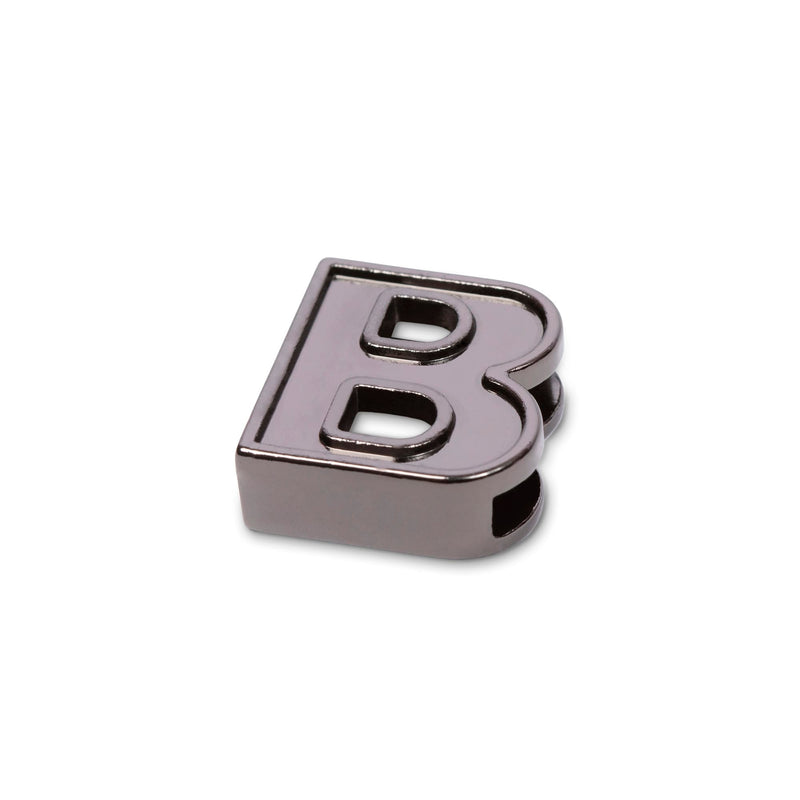 LUG - Gunmetal Letter Bag Charm