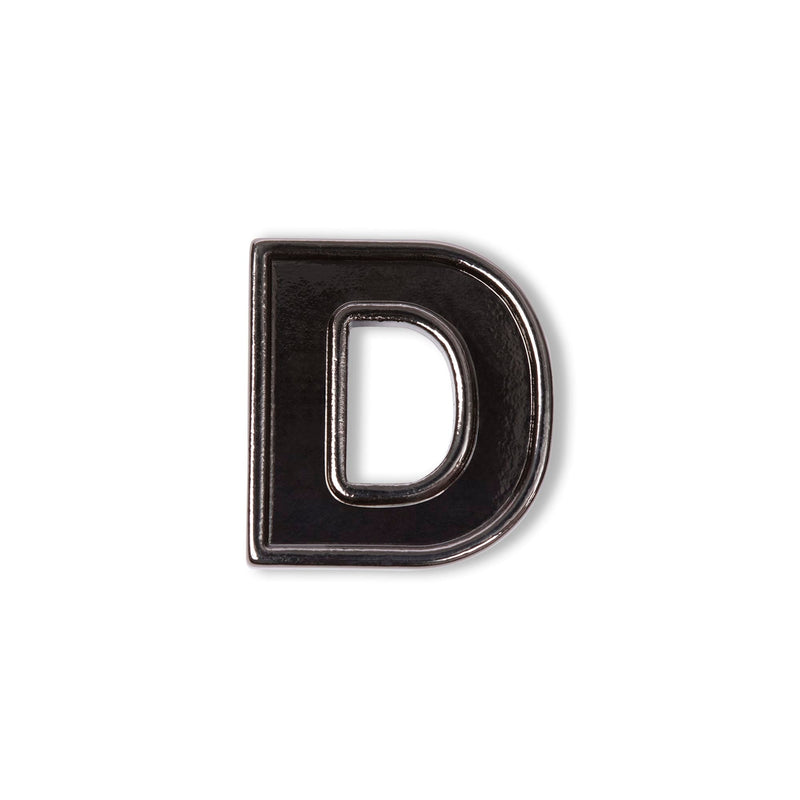 LUG - Gunmetal Letter Bag Charm