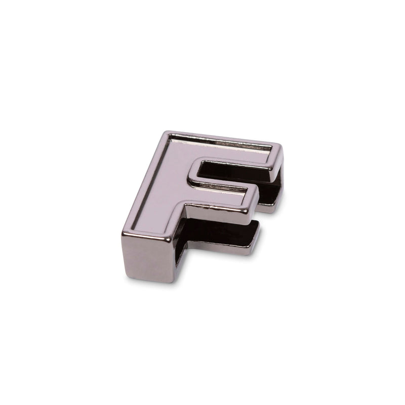 LUG - Gunmetal Letter Bag Charm