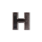 LUG - Gunmetal Letter Bag Charm
