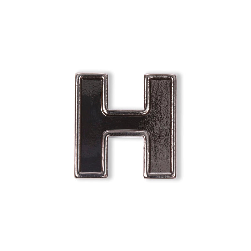 LUG - Gunmetal Letter Bag Charm