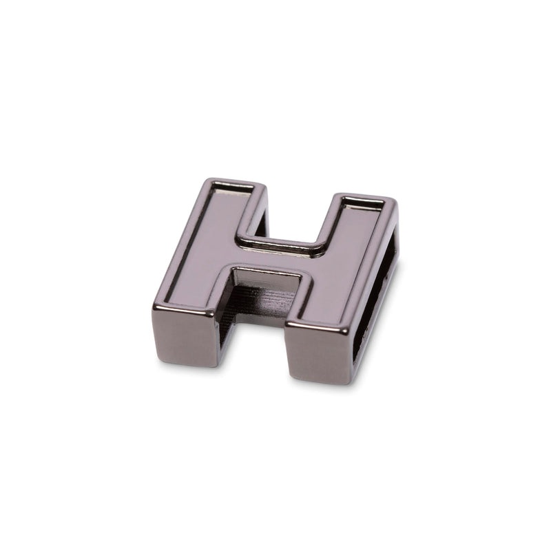 LUG - Gunmetal Letter Bag Charm