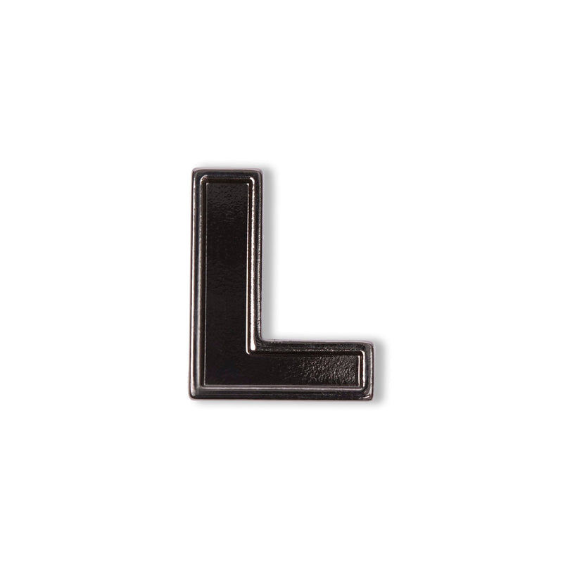 LUG - Gunmetal Letter Bag Charm