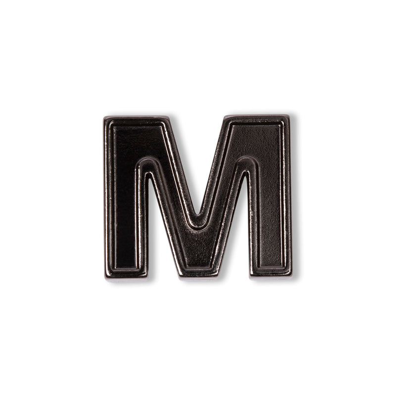 LUG - Gunmetal Letter Bag Charm