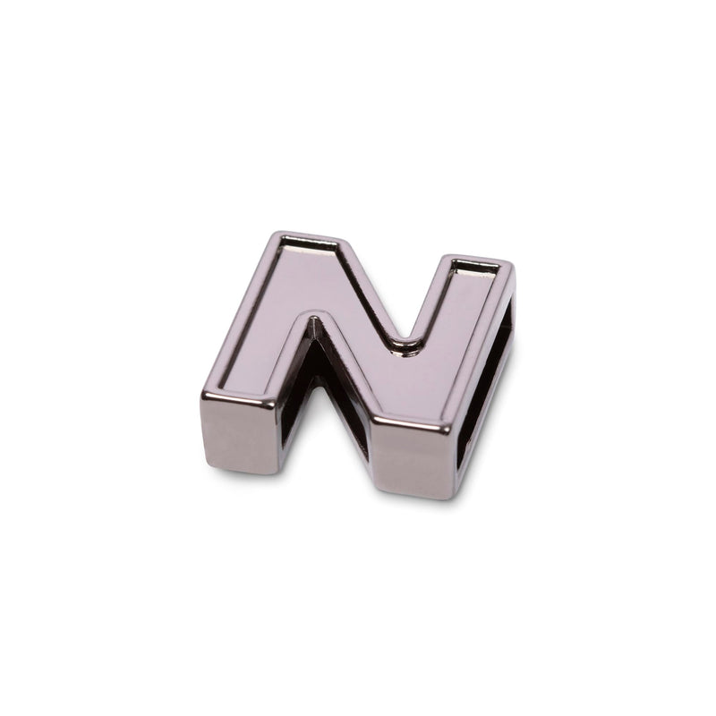 LUG - Gunmetal Letter Bag Charm