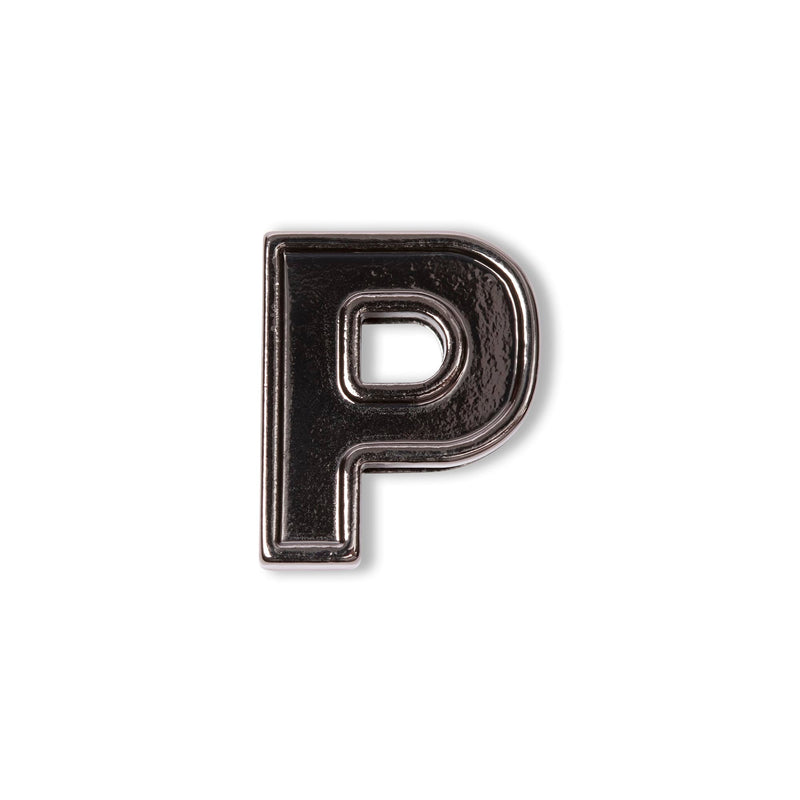 LUG - Gunmetal Letter Bag Charm