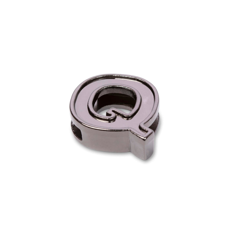 LUG - Gunmetal Letter Bag Charm