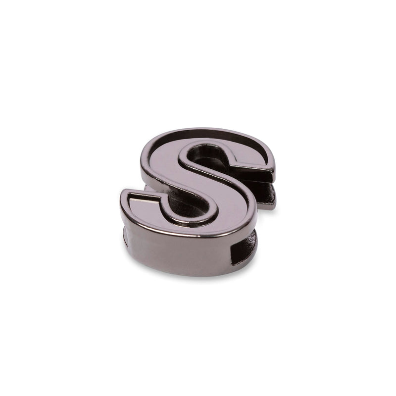 LUG - Gunmetal Letter Bag Charm