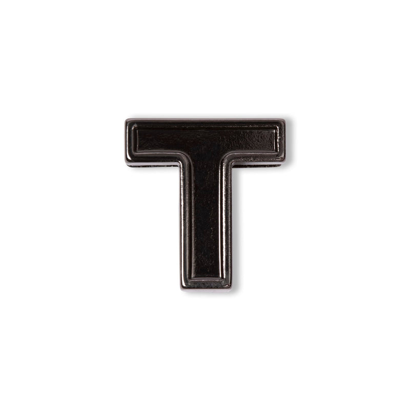 LUG - Gunmetal Letter Bag Charm