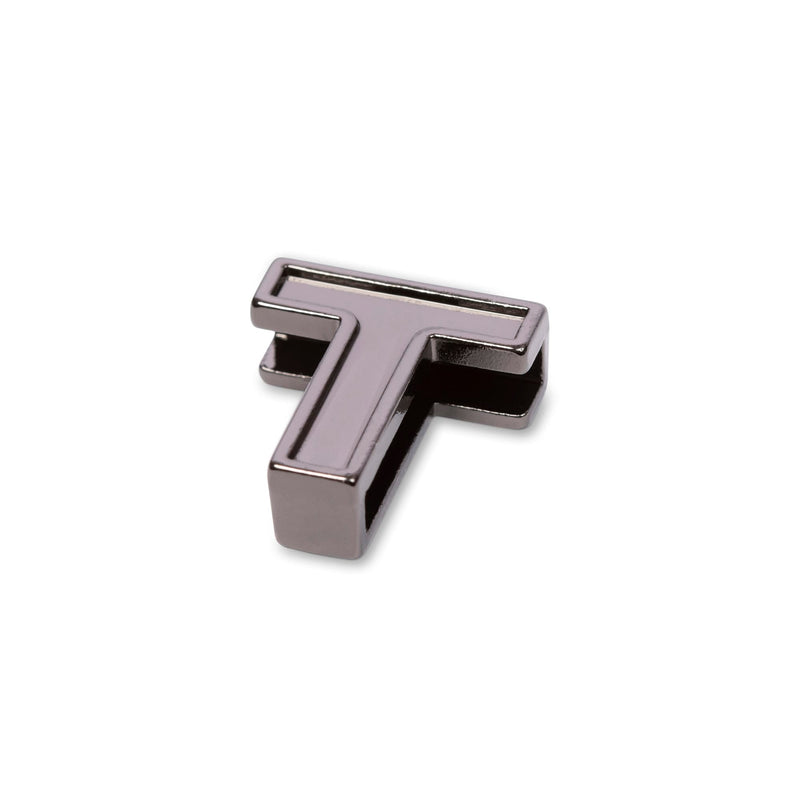 LUG - Gunmetal Letter Bag Charm