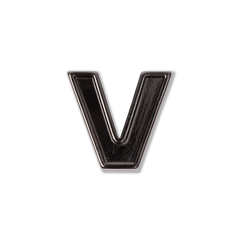 LUG - Gunmetal Letter Bag Charm