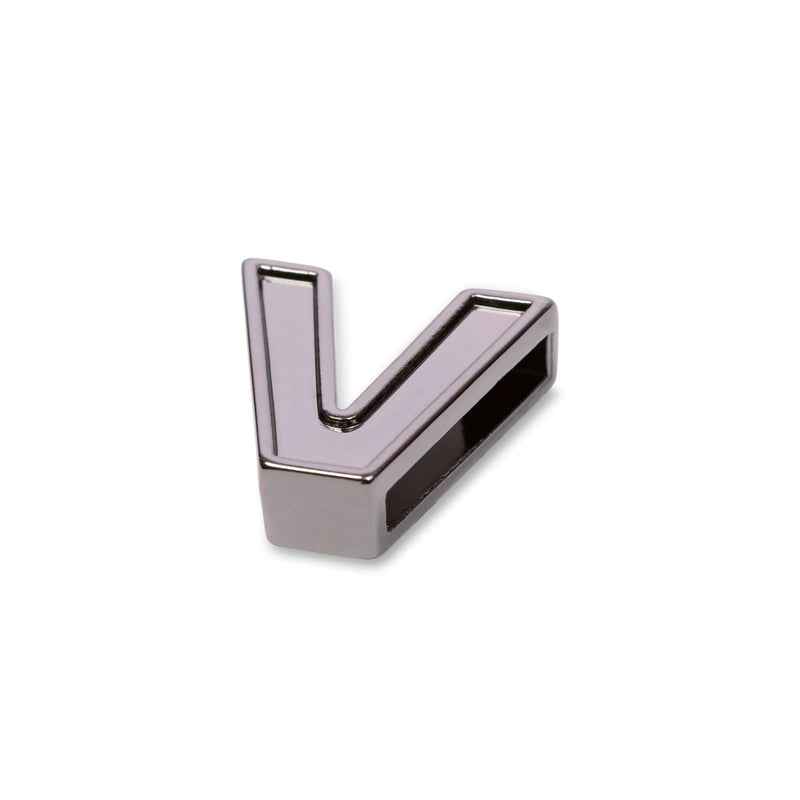 LUG - Gunmetal Letter Bag Charm