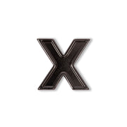 LUG - Gunmetal Letter Bag Charm