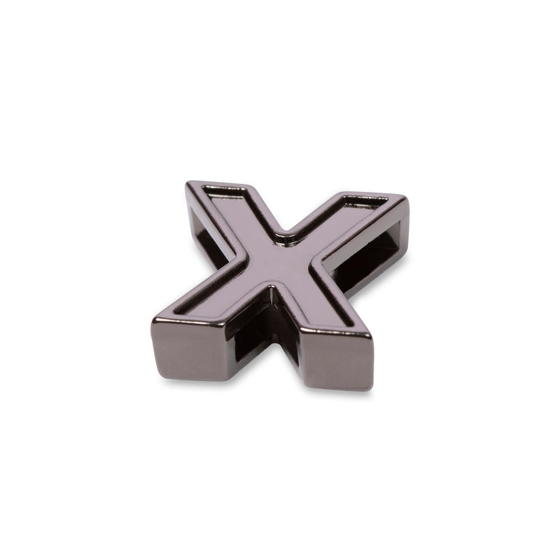 LUG - Gunmetal Letter Bag Charm