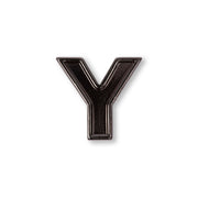 LUG - Gunmetal Letter Bag Charm
