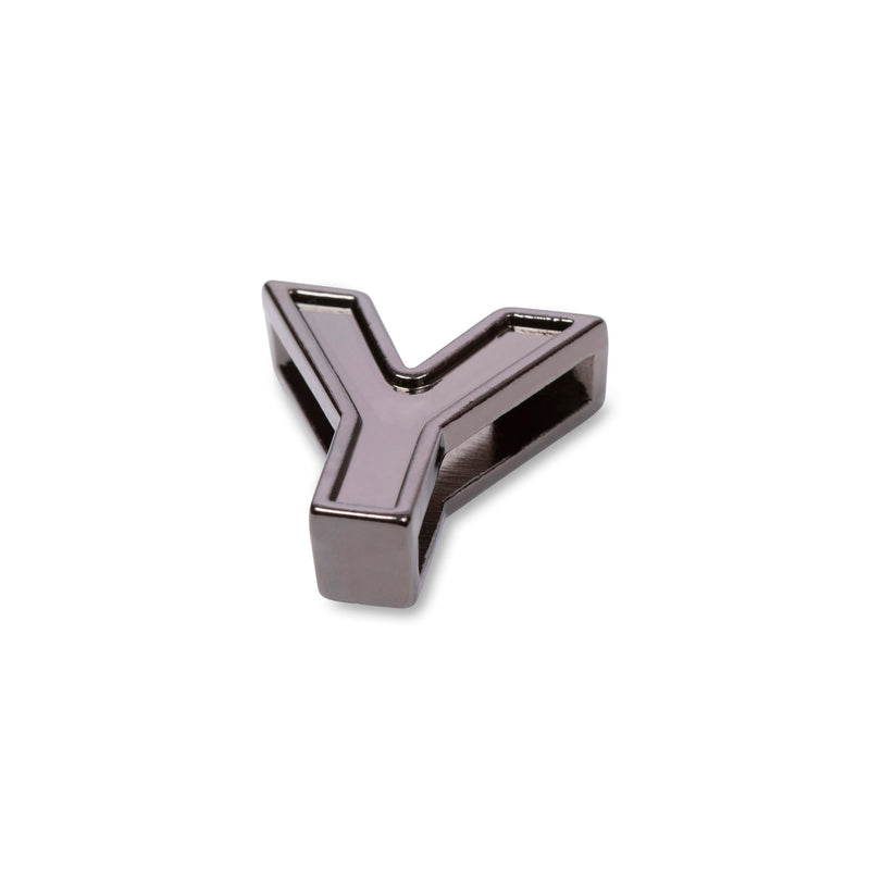 LUG - Gunmetal Letter Bag Charm