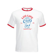 LUG - Buddies Tee Shirt - WHITE/RED / XL