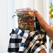 Luigi Bormioli - Lock Eat - 25.25 oz Food Jar XL - Limolin 