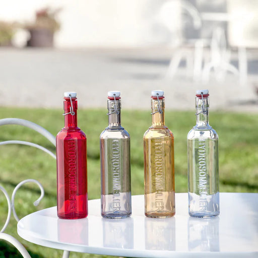 Luigi Bormioli - Optima - 34 OZ HYDROSOMMELIER BOTTLE WITH STAINLESS STEEL AIRTIGHT CLOSURE - Limolin 