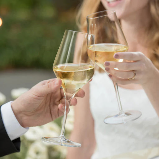 Luigi Bormioli - Supremo - 11.75 oz Chardonnay White Wine Glasses (Set of 2) - Limolin 